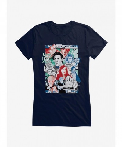 Doctor Who 11th Doctor Comic Inspired Girls T-Shirt