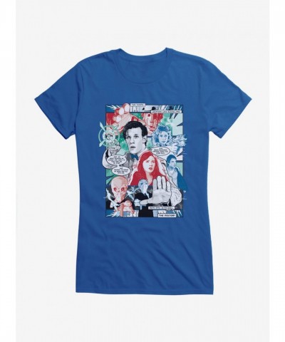 Doctor Who 11th Doctor Comic Inspired Girls T-Shirt