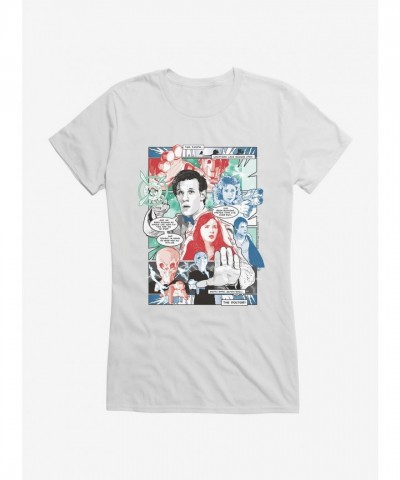 Doctor Who 11th Doctor Comic Inspired Girls T-Shirt