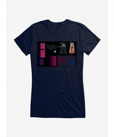 Doctor Who Retro Science Tee for Girls