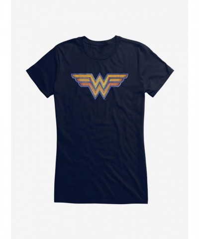 Wonder Woman DC Comics Logo Tee for Girls