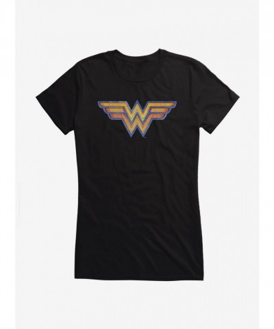 Wonder Woman DC Comics Logo Tee for Girls
