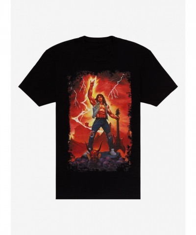 Eddie Munson Battle Vest Tee for Girls