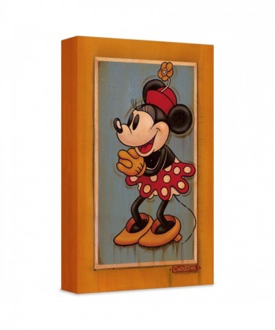 Vintage Minnie Giclée Canvas Art by Trevor Carlton - Limited Edition