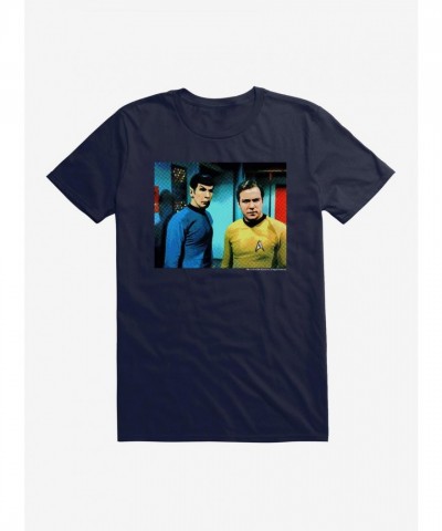 Star Trek Classic Spock and Kirk T-Shirt for Men