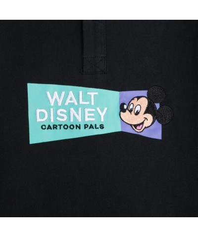 Mickey Mouse Cartoon Pals Embroidered Long Sleeve Shirt for Boys