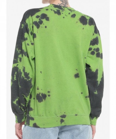 Invader Zim GIR Snack Break Green Wash Girls Sweatshirt
