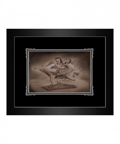 Lilo and Stitch Space Adventure Framed Print by Noah - Disney Resort Exclusive