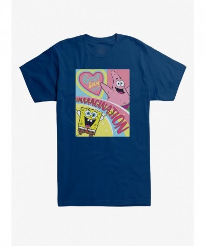 Spongebob Squarepants Imaginative Lightweight T-Shirt for Men