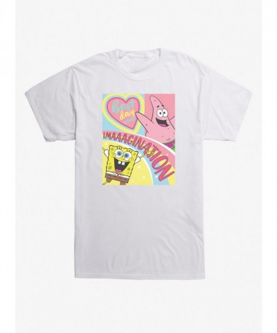 Spongebob Squarepants Imaginative Lightweight T-Shirt for Men
