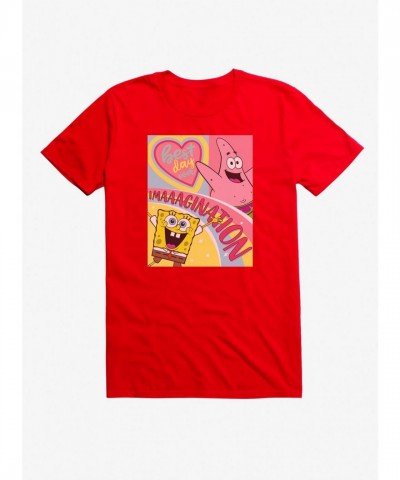 Spongebob Squarepants Imaginative Lightweight T-Shirt for Men