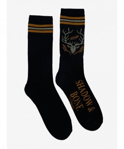 ShadowBone Deer Themed Crew Socks