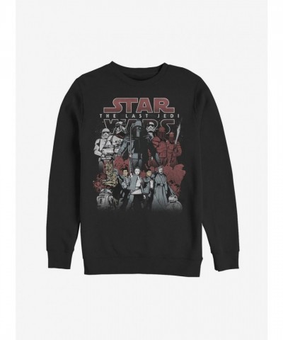 Star Wars Black Sweatshirt - Group Shot Unisex