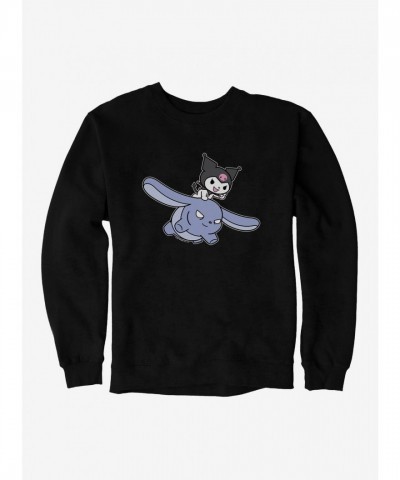 Kuromi Flying Baku Unisex Sweatshirt