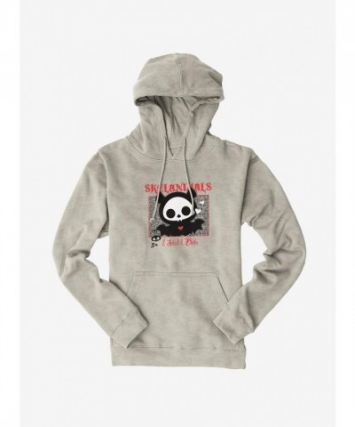 Skelanimals Unisex Heavyweight Hoodie - Still Bite Design