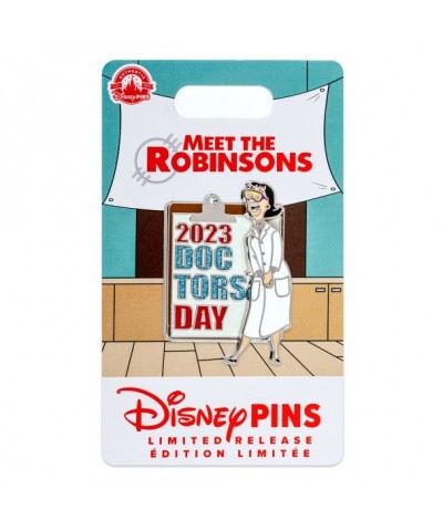 Dr. Lucille Krunklehorn-Robinson 2023 Doctors' Day Pin - Limited Edition Cloisonné Pin Inspired by Disney's Meet the Robinsons