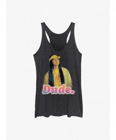 Stranger Things Inspired Argyle Tank Top for Girls - Black