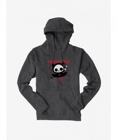 Skelanimals Unisex Heavyweight Hoodie - Still Bite Design