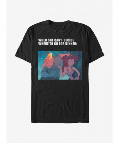 Disney Hades Meme T-Shirt for Men - Black
