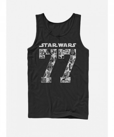 Star Wars Comic Relief Unisex Tank Top - Black