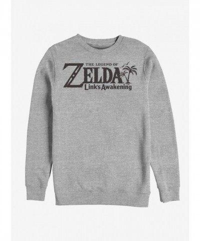 Nintendo Grey Link's Awakening Men's Comfortable Sweatshirt