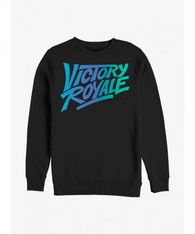 Fortnite Victory Royale Logo Men's Black Sweatshirt
