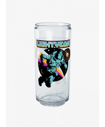 Disney Pixar Lightyear Buzz Clear Badge Can Cup
