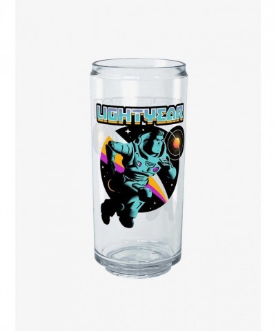 Disney Pixar Lightyear Buzz Clear Badge Can Cup