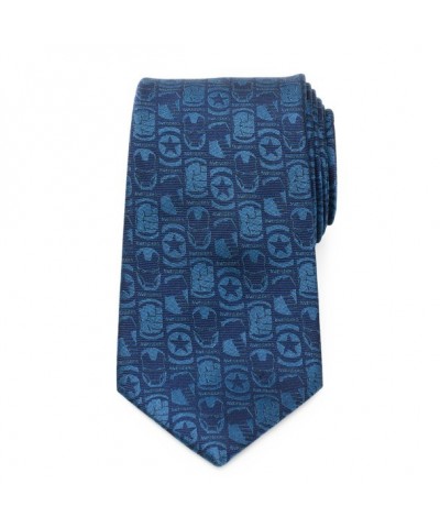 Marvel's Ultimate Avengers Icons Silk Tie for Men